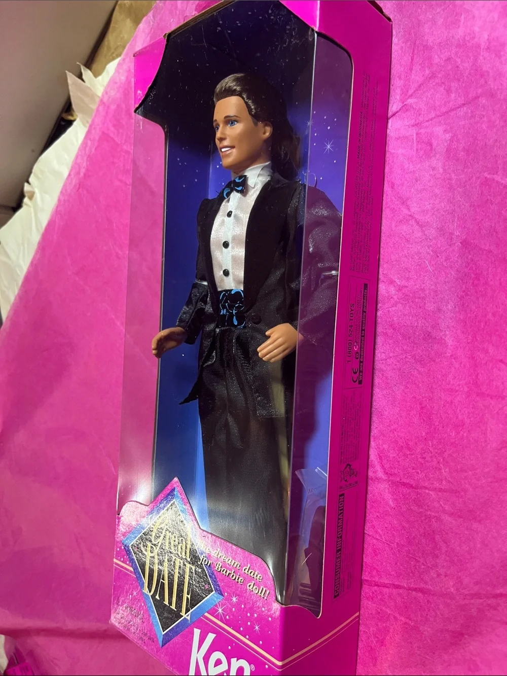 vintage 1996 Great Date Ken Doll Mattel #14837 NRFB
